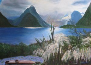 Milford Sound Painting