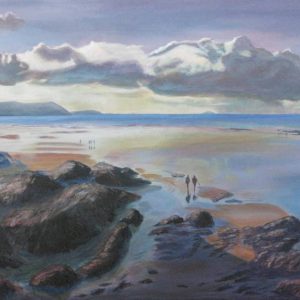 Polzeath Beach painting