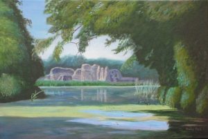 Waverley Abbey in Surrey Painting