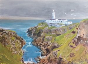 The Lighthouse at Fanad Head in Donegal Ireland