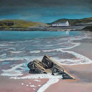 West Highlands seascape painting