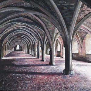 Great Cloisters at Fountains Abbey