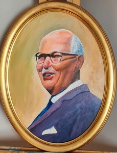 Dad, A portrait painting by Stanley Port