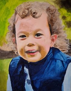 Brothers Felix and Hugo, commissioned paintings from Stanley Port