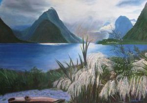 Milford Sound Painting